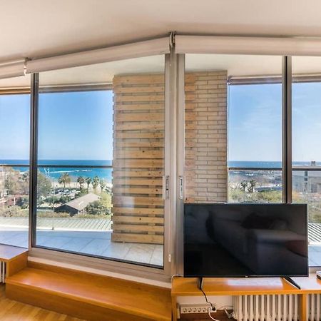 Sea Views & City Skyline Barcelona Bagian luar foto