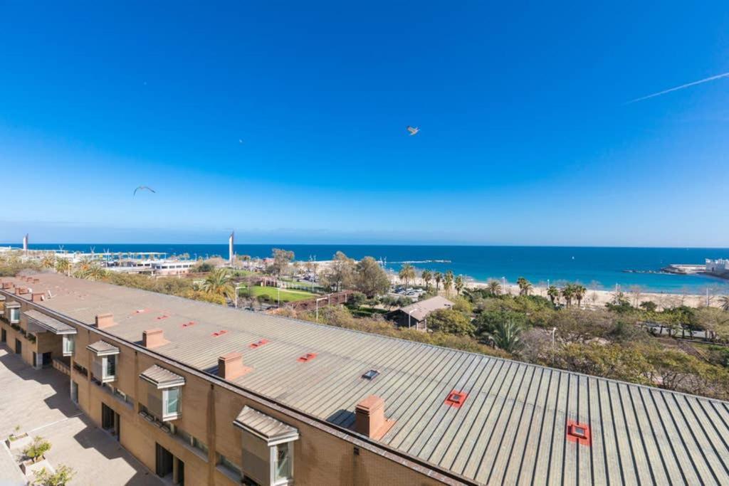 Sea Views & City Skyline Barcelona Bagian luar foto