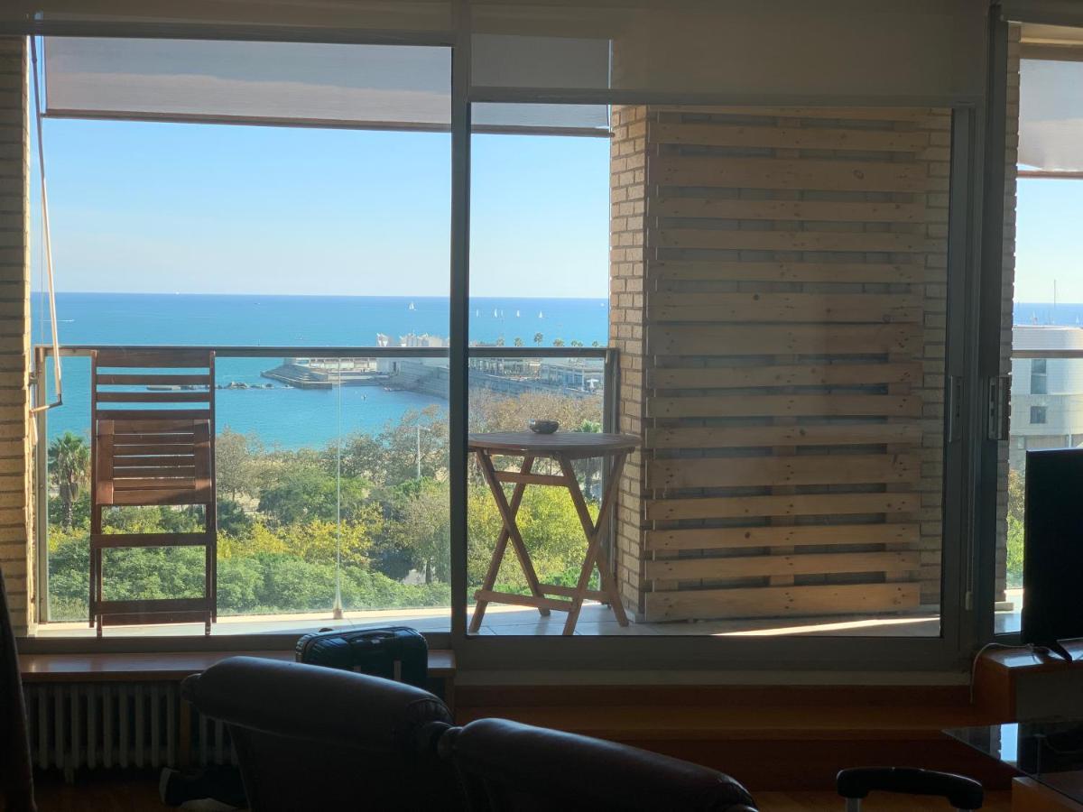 Sea Views & City Skyline Barcelona Bagian luar foto